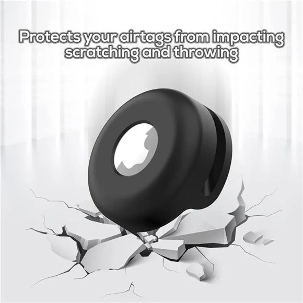 2 Pack Silicone Airtag Cat Collar Holder for Apple AirTags